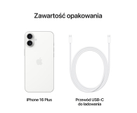 Apple iPhone 16 Plus 128GB Biały - 1277923 - zdjęcie 10